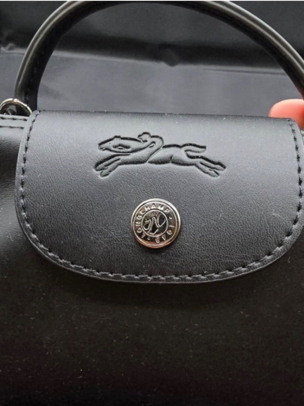 New Longchamp leather mini - Picture 3 of 5
